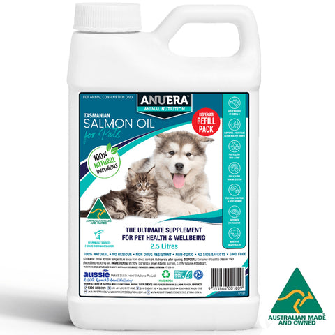 ANUERA™ Animal Nutrition Tasmanian Salmon Oil 2.5l