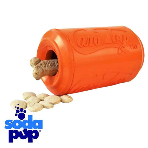 SodaPup Can Toy Small Orange (price includes delivery)