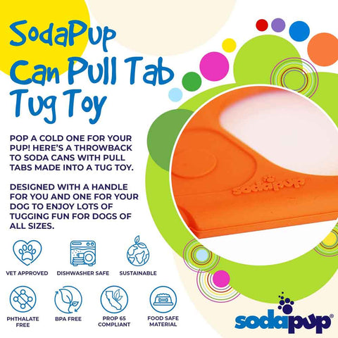 SodaPup Can Opener Tug Toy (price includes delivery)