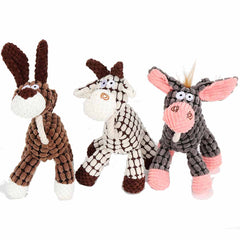 Donkey, Dog and Sheep Plush Toys